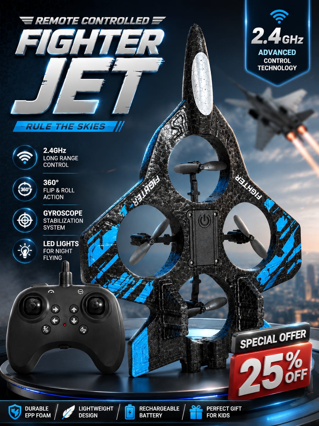Fighter jet Toy for Kids