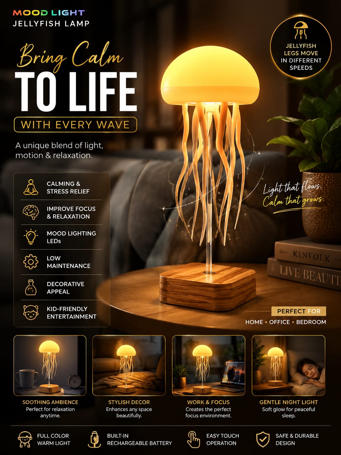 Lighting Jelly Fish