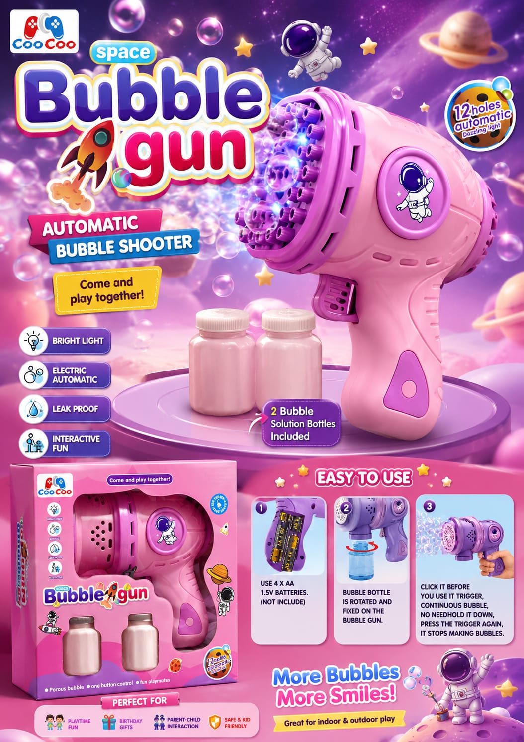 Bubble Gun Automatic