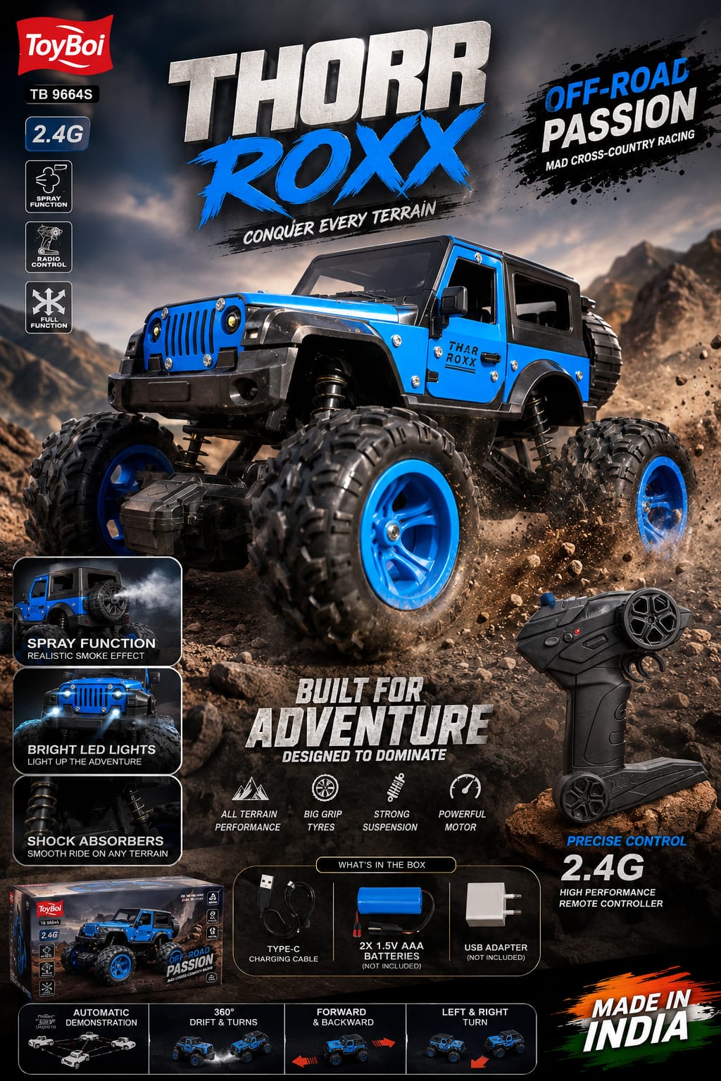 THORR ROXX RC Car